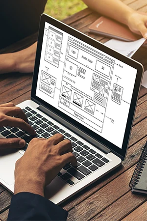 Design a custom website for a unique digital presence 